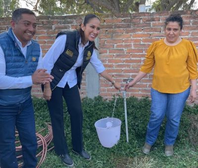 Entregan sistema integral de agua potable en San Diego de la Unión