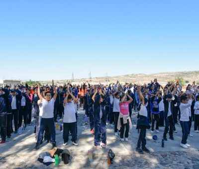 Cientos de niños y adolescentes se activan en Día Mundial contra la Obesidad