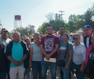 Job Gallardo da el inicio a Mantenimiento de Caminos Rurales