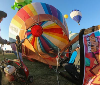 Inaugura Gobernadora el Festival Internacional del Globo 2024