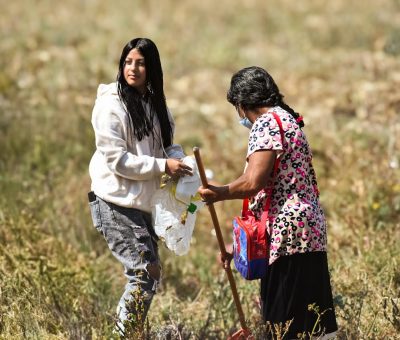 Ecología Municipal hace actividad de limpieza en Primaria de El Alacrán