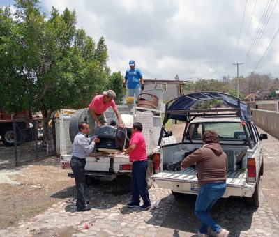 SSG  anuncia actividades de descacharrización permanentes en Guanajuato.