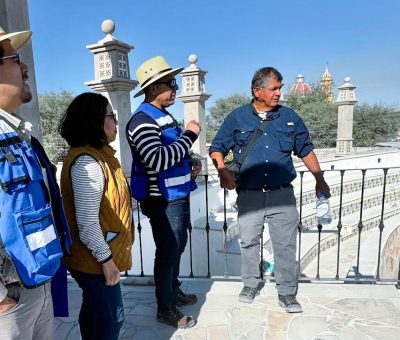 Supervisan obras en la comunidad La Venta, en Dolores Hidalgo