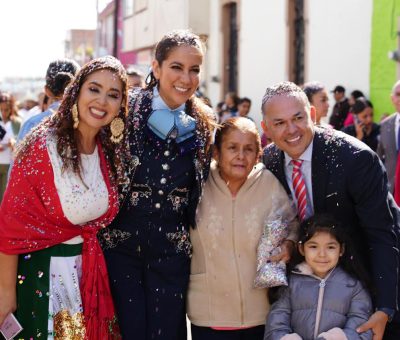 Encabeza Gobernadora el Desfile conmemorativo del 114 Aniversario del Inicio de la Revolución Mexicana en Pénjamo