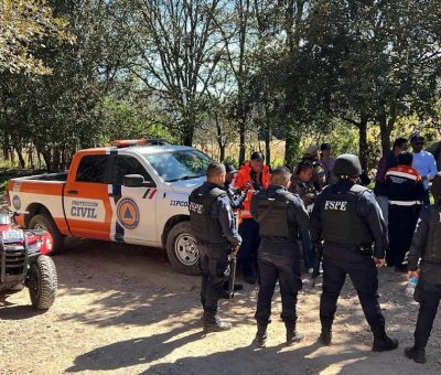 Localizan con apoyo de drones a persona  extraviada en la Sierra de Santa Rosa