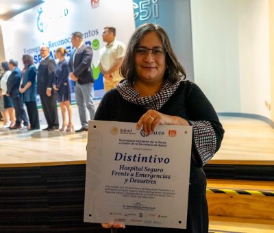 SSG entregó distintivos a 30 unidades de salud calificadas como Hospital Seguro