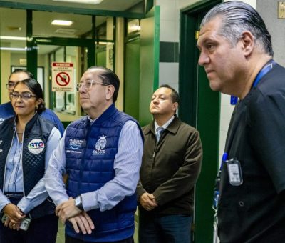 El Secretario de Salud supervisó el Hospital General de Celaya.