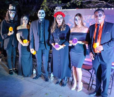 Participa Mauricio Estefanía en el tradicional Sendero de los Muertos