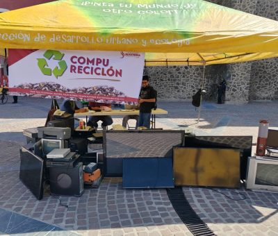 Inicia el primer Compureciclón en Salvatierra para apoyar al medio ambiente