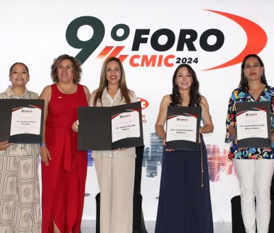 Samantha Smith impulsa liderazgo femenino en el 9° Foro de la Cámara Nacional de la Industria de la Construcción