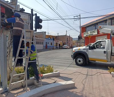 Purísima informa  activación de 17 puntos de semaforización.