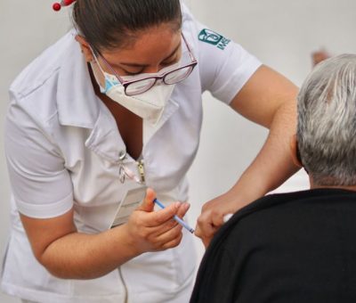 Continúa IMSS Guanajuato campaña de vacunación contra Influenza y COVID-19