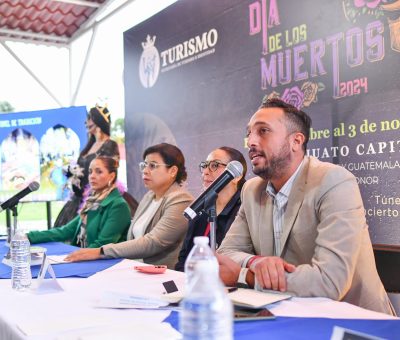 Anuncian sorpresas en el 6º Festival del Día de los Muertos de Guanajuato