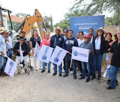 Roberto García Urbano a 7 días de la Administración, comienza con obras de mejora social