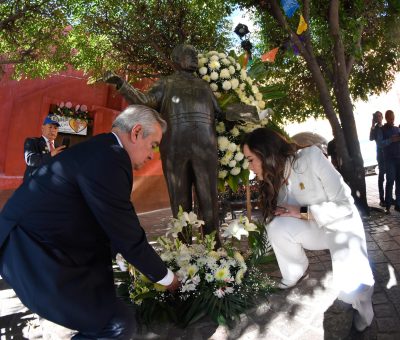 Conmemoran 138 años del natalicio de Diego Rivera, el guanajuatense más universal