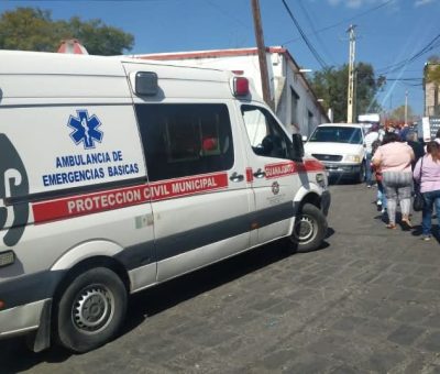 Cierran la circulación vial en la Calzada de Guadalupe