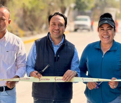 Rehabilitan calle López Mateos en Urireo con inversión de más de 4 millones de pesos