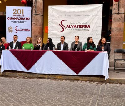 Salvatierra Conmemora el 201 Aniversario de la Fundación del Estado de Guanajuato