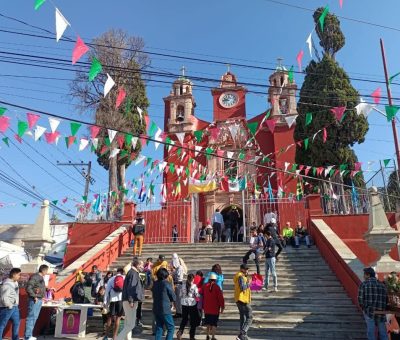 Cierran la circulación vial en la Calzada de Guadalupe