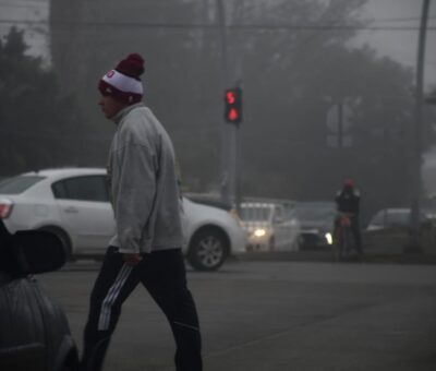 Alertan a ciudadanía por bajas temperaturas