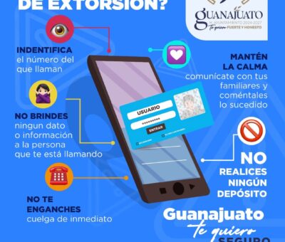 Secretaría de Seguridad Ciudadana capitalina pide estar alerta ante posibles extorsiones telefónicas