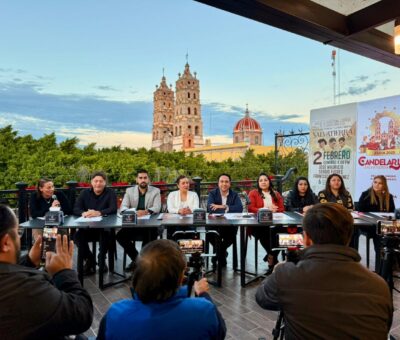 Todo listo para la Feria de la Candelaria 2025.