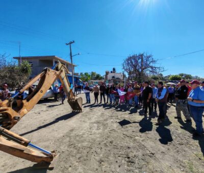 Se inicia pavimentación en La Lagunilla del Carmen