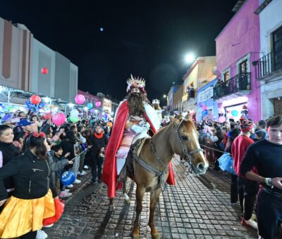 Llegan los Reyes Magos a Guanajuato Capital