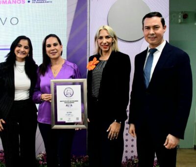 Reconocen a Irapuato por promover respeto a derechos de las mujeres