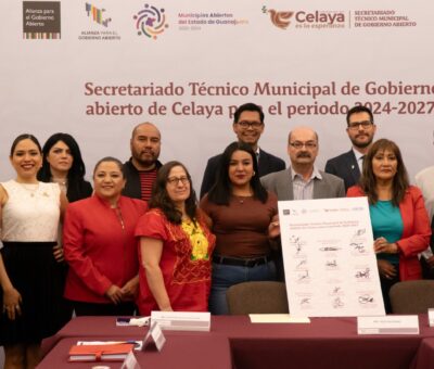 INSTALAN SECRETARIADO TÉCNICO MUNICIPAL DE GOBIERNO ABIERTO DE CELAYA