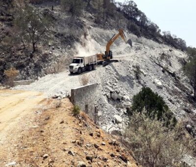 Por iniciar construcción de la séptima etapa del camino La Lagunita – San Juan de Dios – Los Álamos, en Atarjea